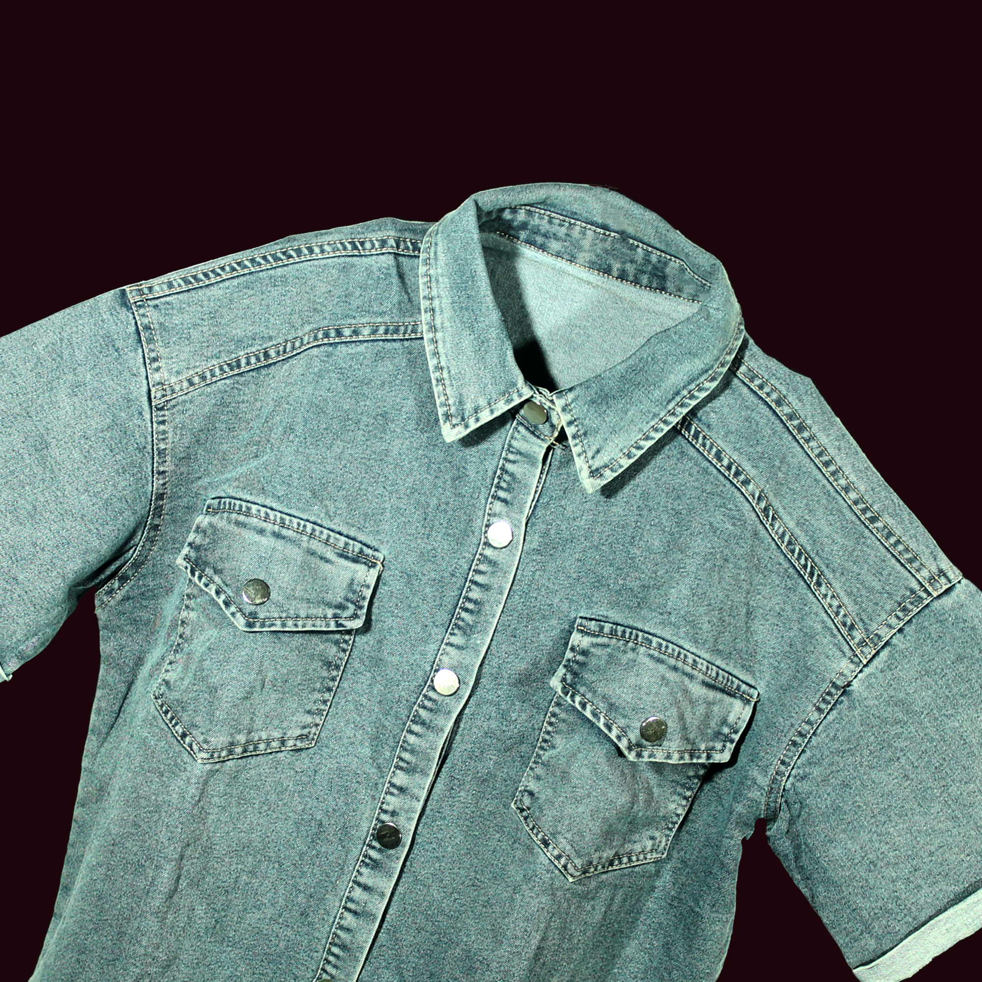 SHORTO DENIM SHIRT